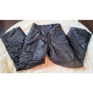 Champion marled black snow pants boys medium
